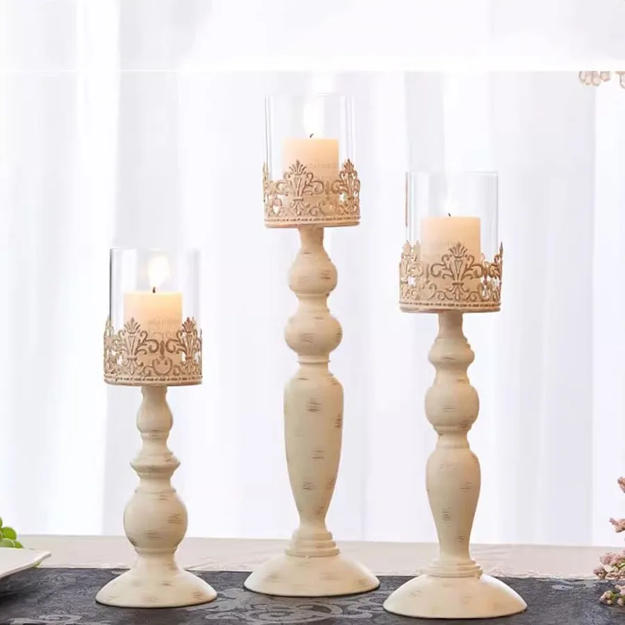 Уникальный подсвечник на день рождения свадьбу керамический Европейский