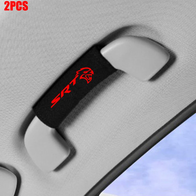 

2 шт., защитные перчатки для ручки на крышу автомобиля, короткие флисовые противоскользящие перчатки для Dodge SRT Challenger Hellcat Ram Challenger Auto