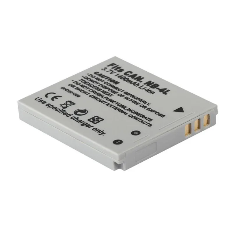 Фото Аккумулятор NB-4L NB4L NB 4L + зарядное устройство USB для камеры Canon IXUS 30 40 50 55 60 65 80 100 Power Shot SD1000 1100 SD780 SD960 №5