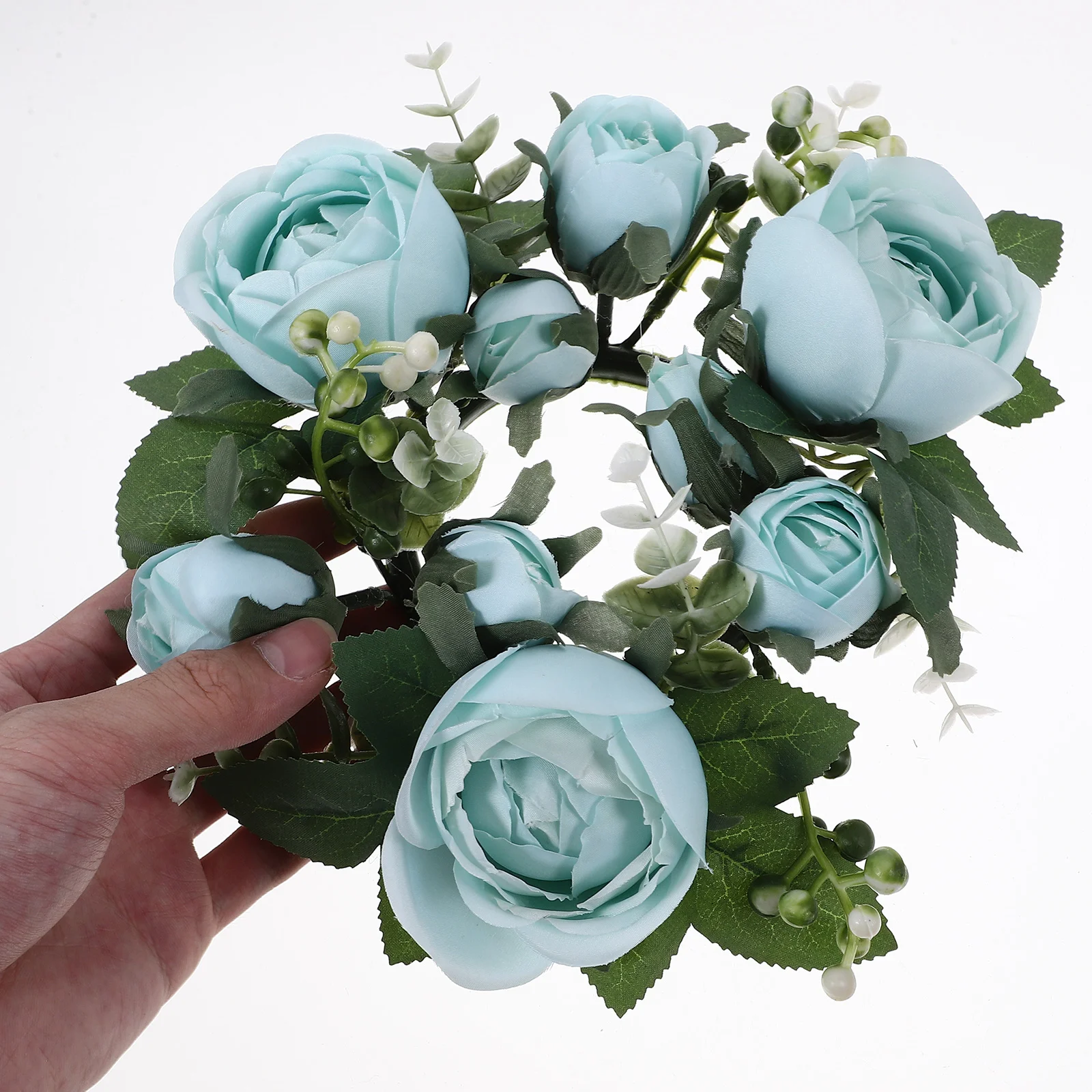 Европейский подсвечник с имитацией розы гирлянда на день Святого Валентина