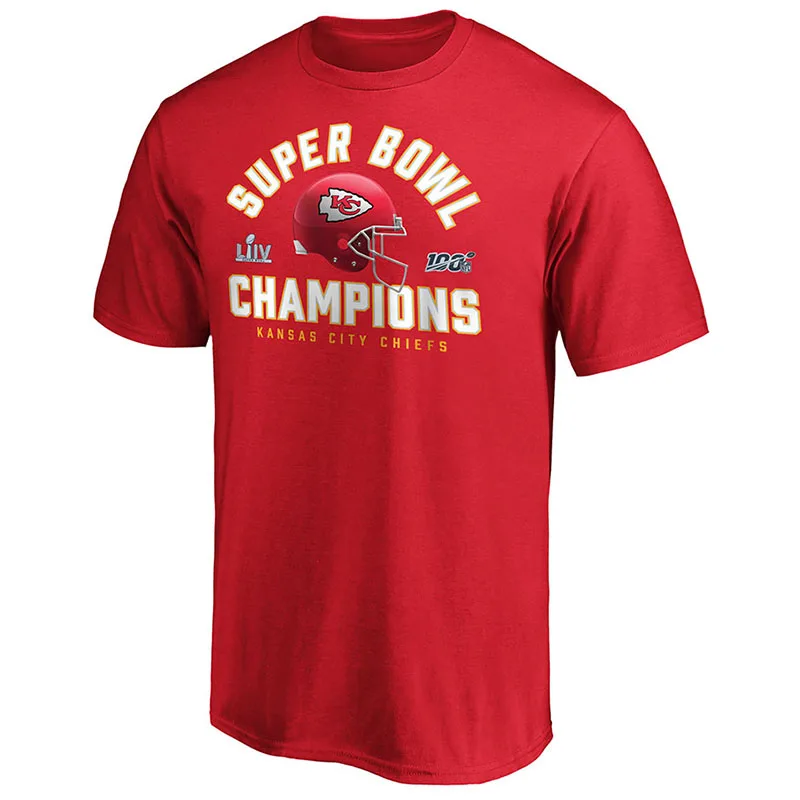 

Kansas City Chiefs Casual cotton unisex short sleeve T-shirt