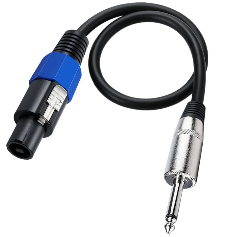 

Speakon to 1/4-inch (6.35mm) TS Cable for Power Amplifer,Speaker System