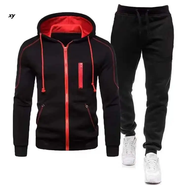 

New Autumn And Winter Men's Sets Hoodies+Pants National Geographic Sport Suits Casual Sweatshirts Tracksuit 2021Brand Sportswear