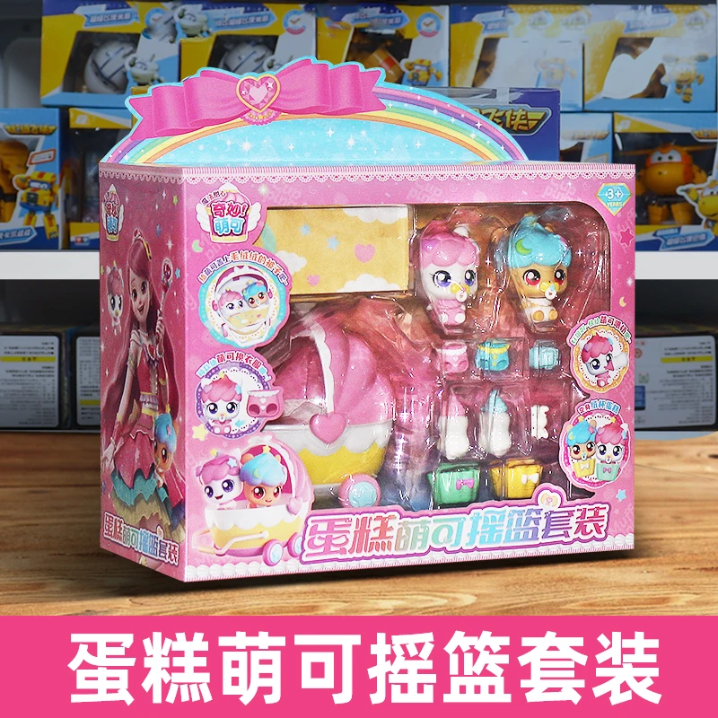 Фото Новая аниме-фигурка Hot Catch Teenieping Magic Sweet Heart Star Series, фигурка Kawaii, модель торта, статуя из ПВХ, фигурка, подарки для детей, игрушки №1