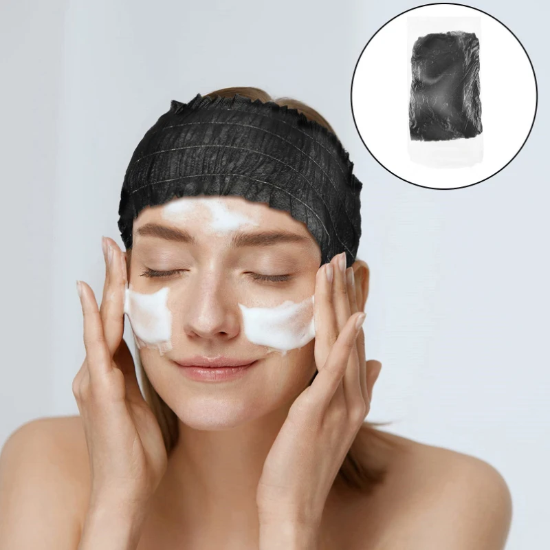 100 шт. одноразовые повязки на голову мягкая эластичная повязка для волос ухода за