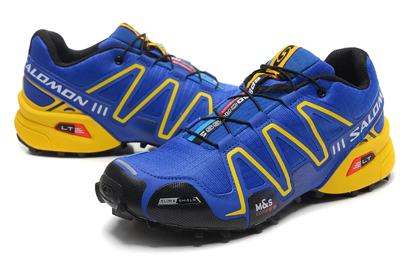 Classics Salomon Speedcross 3 Men Hiking Shoes Lace Up Men Sport Shoes Outdoor Jogging Trekking Sneakers Salomon Speed Cross 3