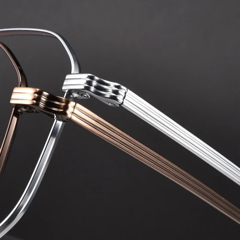 KJDCHD модные двухлучевые очки винтажные роскошные из чистого титана оптические по