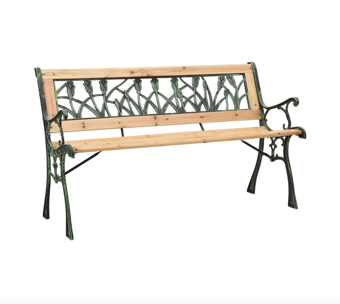 

122 cm Wooden Garden Bench, Outdoor , Garden Furniture, patio, Terrace, Swimming Pool, Outdoor Bench Garden Furniture for Swimmi