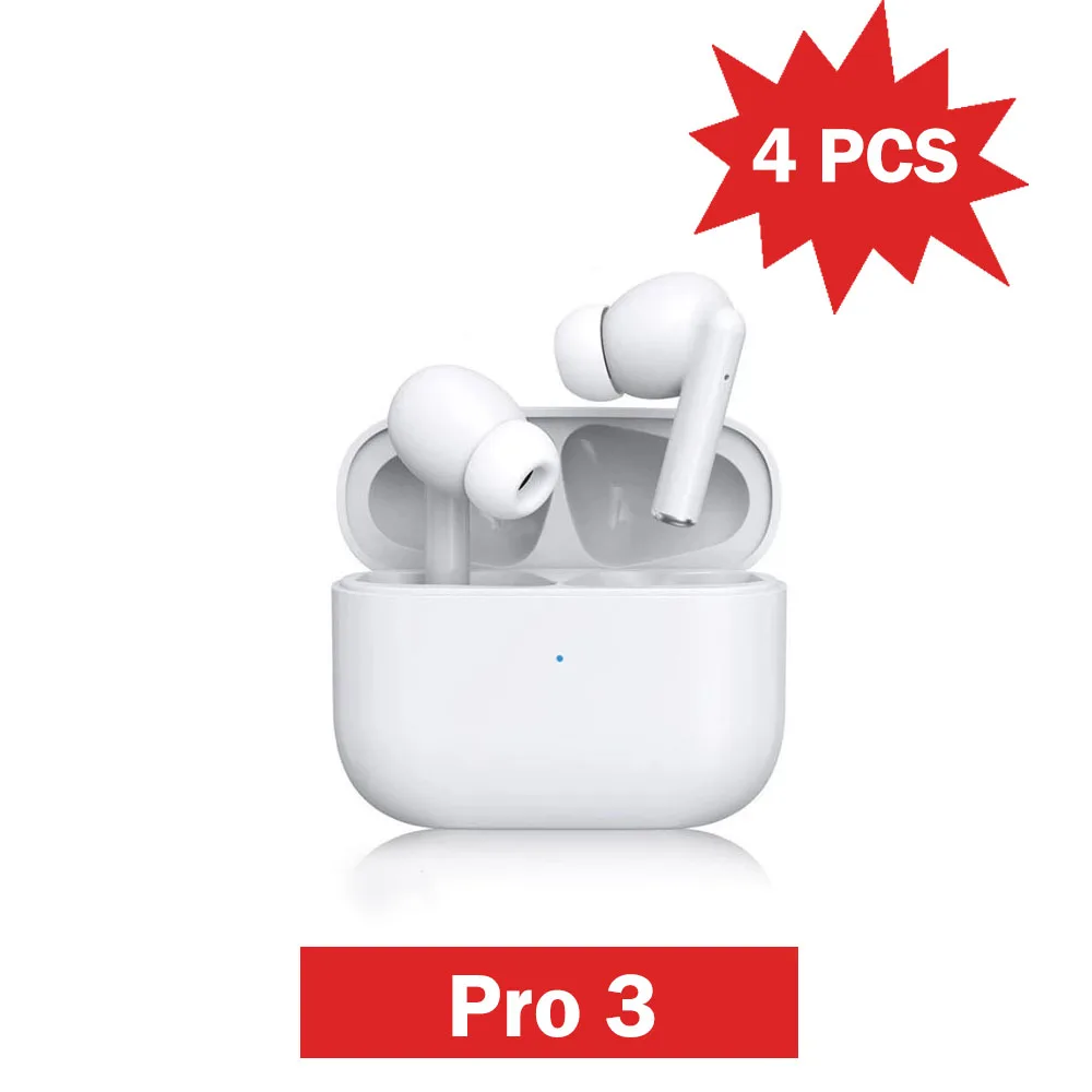 

4 шт. беспроводные наушники Pro3 TWS Bluetooth 5,0