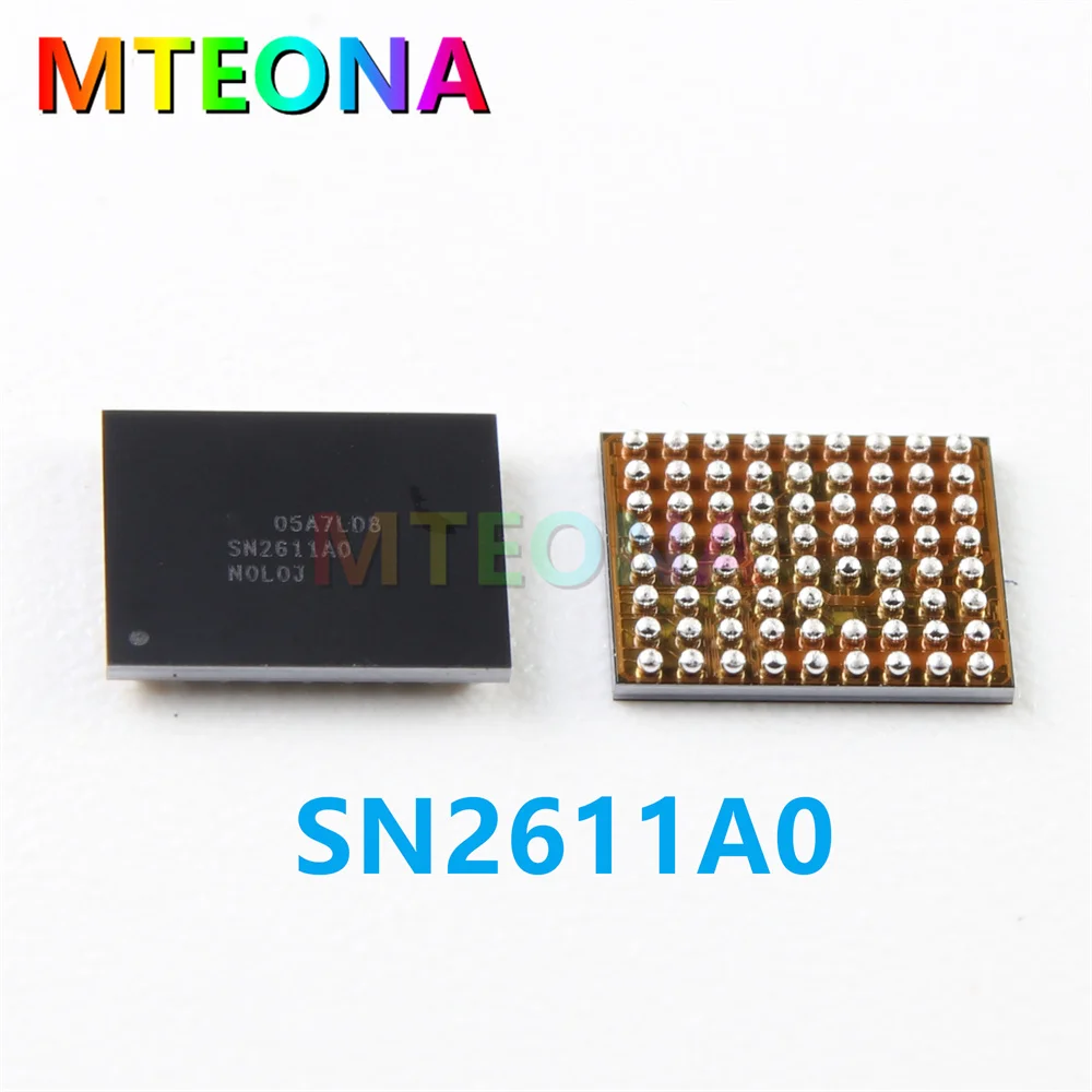 Интегральная микросхема SN2611A0 для iPhone 11 11 Pro 11 Pro Max, микросхема для зарядного устройства с USB-разъемом, интегральная схема BGA SN2611AO, 1-10 шт./партия