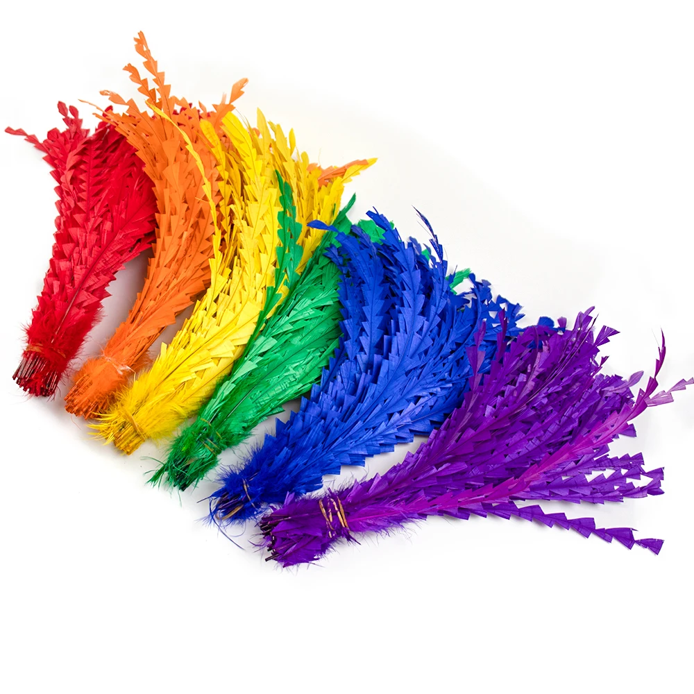 

50PCS Long Rooster Tail Feather 25-40cm for DIY Craft Wedding Dress Party Home Table Center Vase Decor Chicken Plumas Accessorie