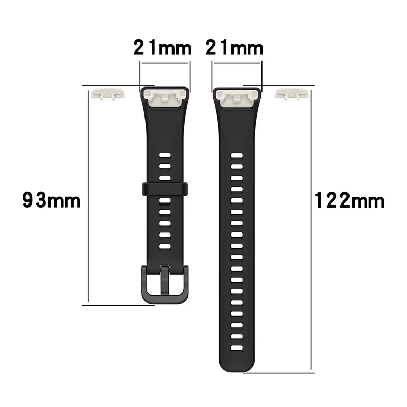 Watchband for Huawei Honor Band 6 correa Silicone Replacement Strap Bracelet For Huawei Band 6/6 Pro Smart Watch Accessories