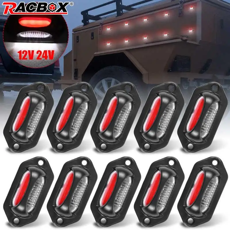 Лампы боковые для номерного знака 12 В 24 2/10 шт.