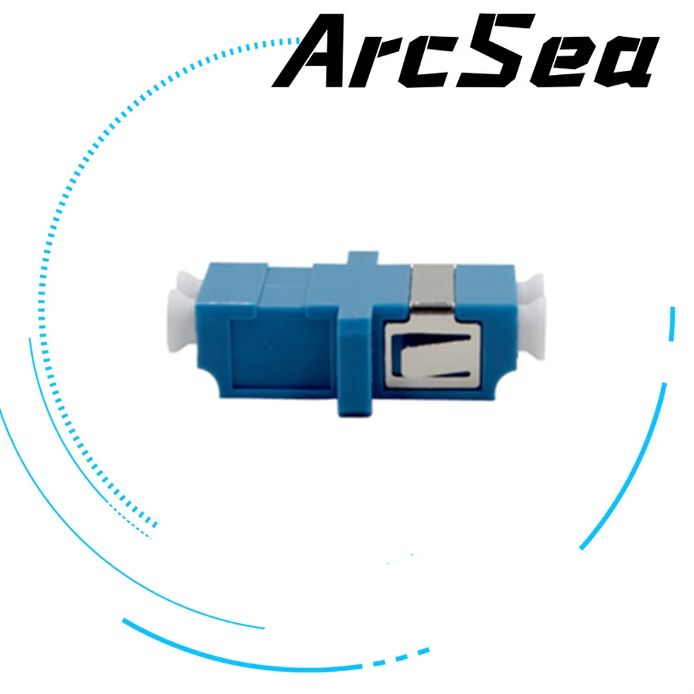 

25/50/100/200Pcs LC UPC Duplex single-mode Fiber optic Adapter LC Optical fiber coupler LC UPC Fiber flange LC connector
