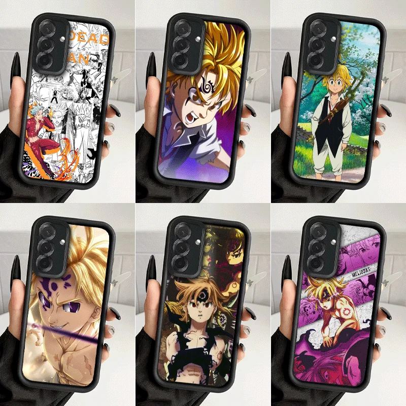 Фото Противоударный чехол для телефона Seven D-Deadlys Sins Meliodas для Samsung A13 A14 A15 A16 A17 A33 A34 A35 A36 A37 A53 A54 A55 A56 A57 A23 №1
