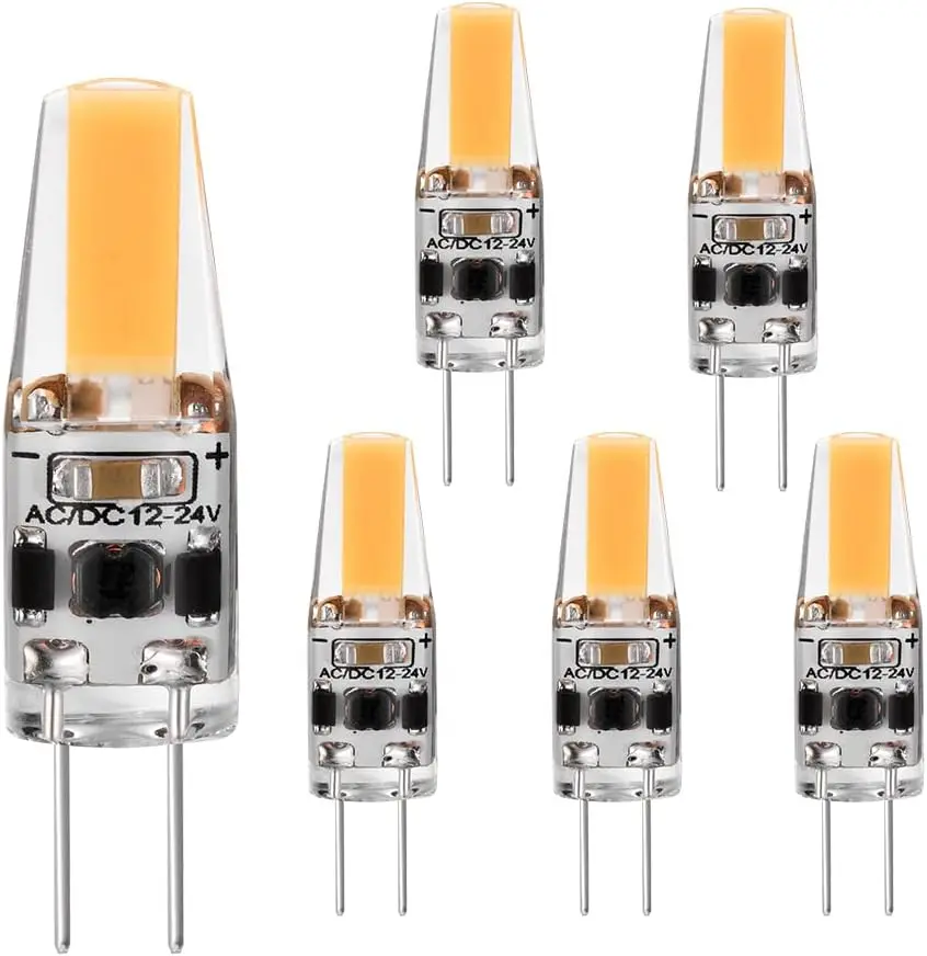 

6 шт. светодиодная лампа G4 JOYPINJ COB 2Вт/3Вт 12В/24В