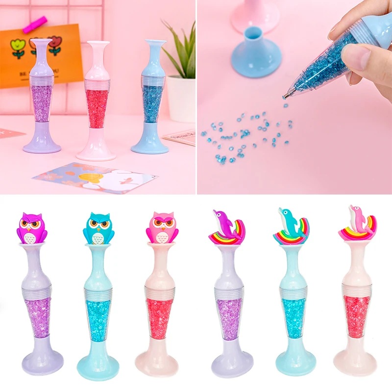 

5D DIY Diamond Painting Tool Point Drill Pen with Diamond Crafts Cross Stitch Embroidery Sewing Accessories Vase Point Drill Pen