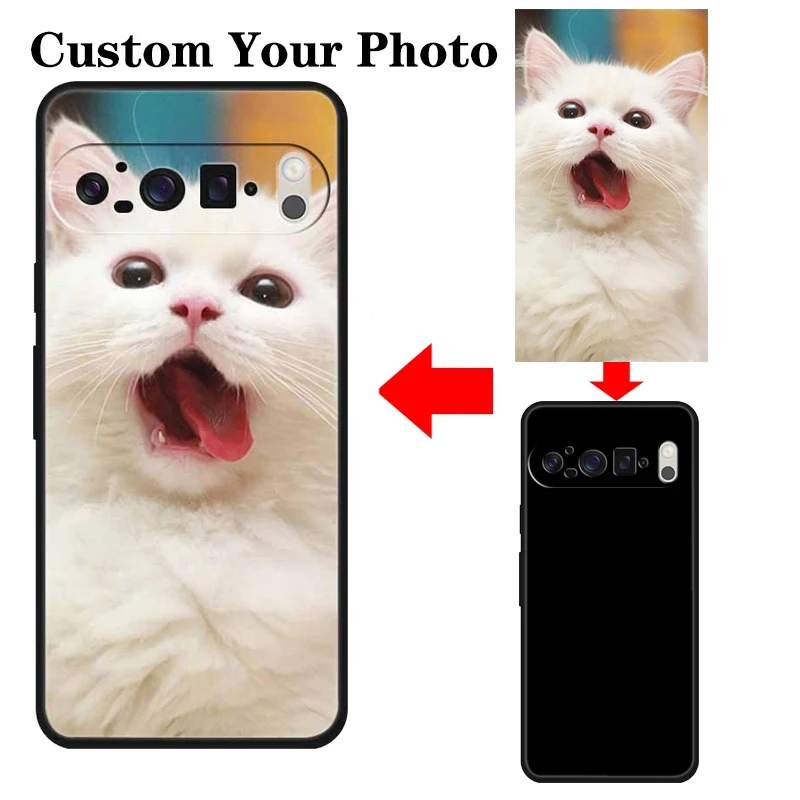 Мягкий чехол из ТПУ сделай сам для Google Pixel 9 8 7 6 Pro 9Pro XL индивидуальный силиконовый