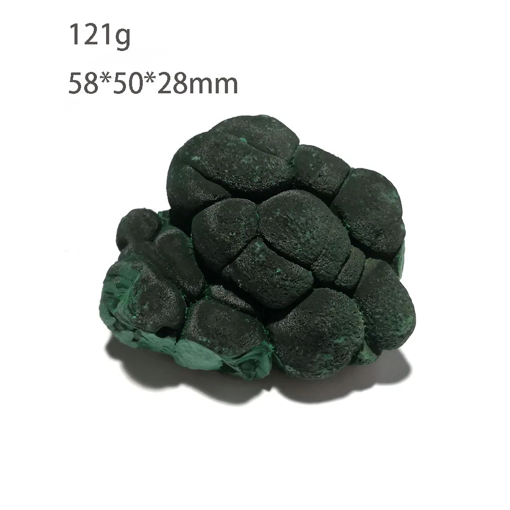 

121g C5-3H High Quality Natural Velvet Malachite Mineral Crystal Specimen Decorations From Congo