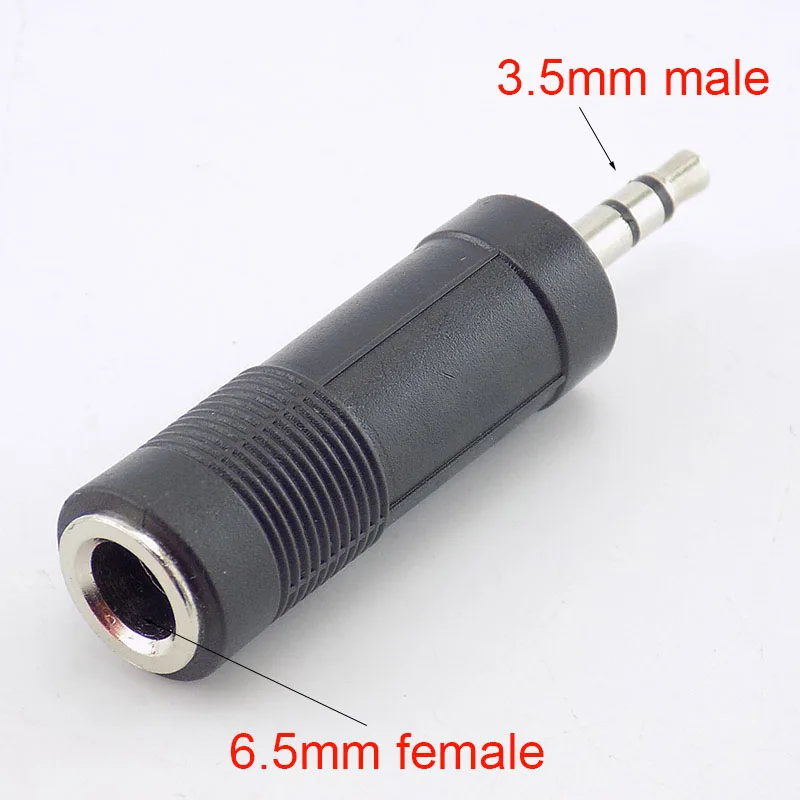 

DC 3.5 mm Male to 6.5mm Female 3.5mm 6.5mm Adapter For Headphones Earphone jack Microphone Audio Converter Plug