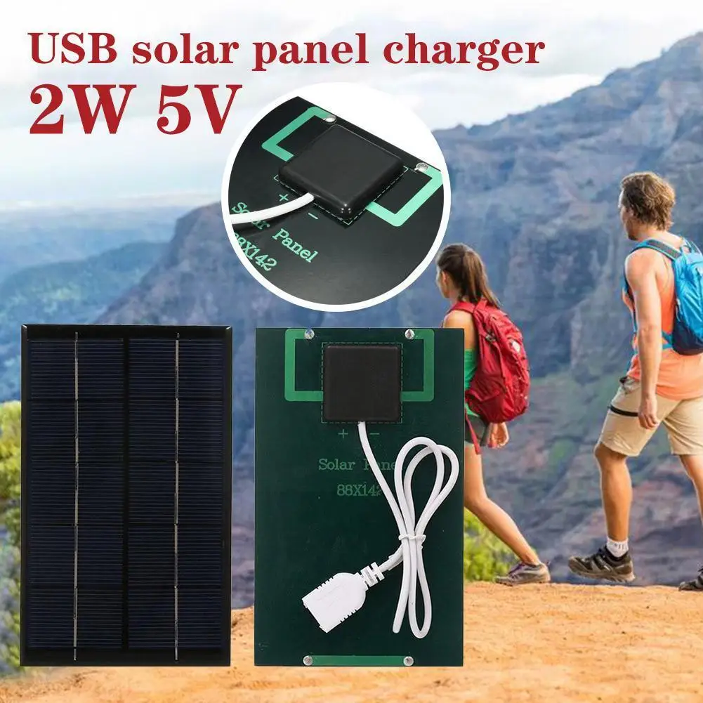 

Зарядное устройство на солнечной батарее с USB-портом, 5 В