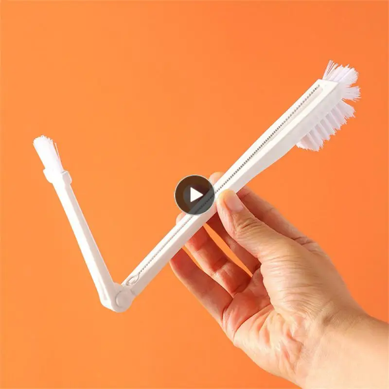 

360 ° Multi-directional Cleaning Cleaning Brush Multifunctional Durable Cup Brush White Effective Brush Convenient Plastic