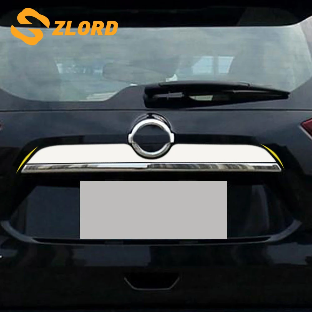 

Автомобильный задний багажник Zlord, задняя дверь, фотоотделка для Nissan X-Trail Xtrail Rogue T32 2014-2020, ручные формовочные аксессуары