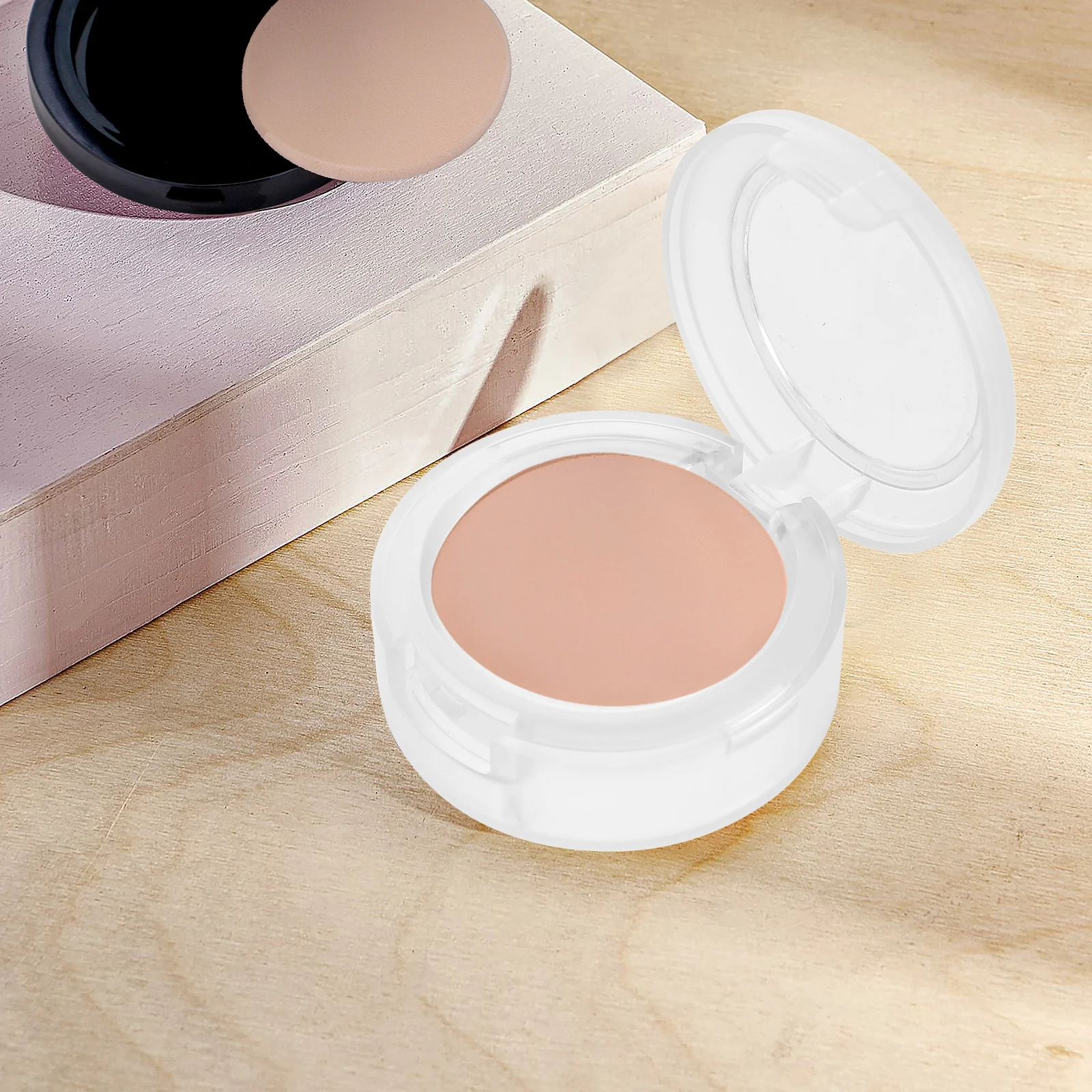 8 шт. пустая коробка для теней век органайзер крем макияжа компактный чехол