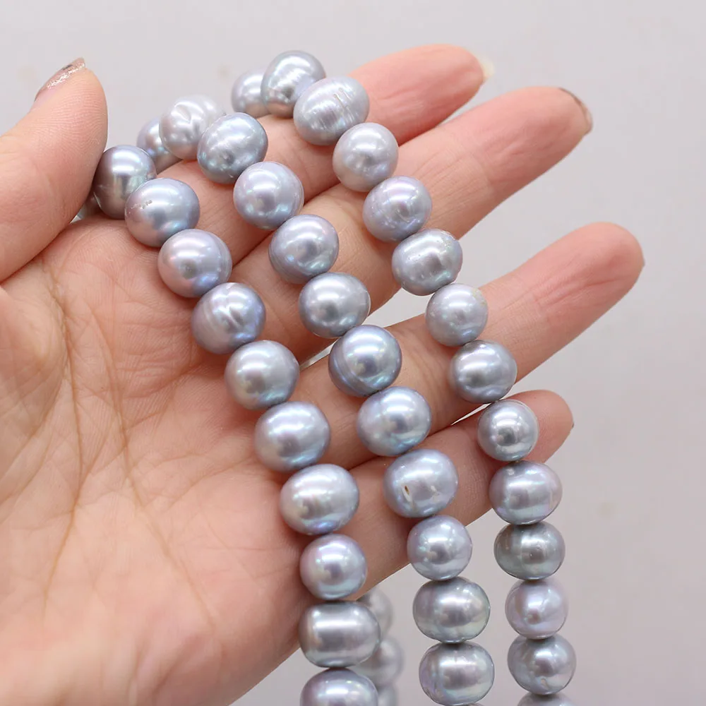 

Natural Freshwater Pearl Beads Irregular Shape Punch Loose Beads For Jewelry Making DIY Necklace Earrings Bracelet 15"