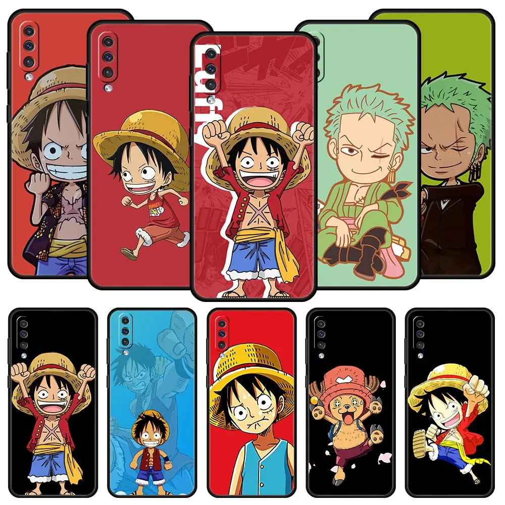 

One Piece Luffy Anime Cute For Samsung Galaxy A12 A32 A50 A70 A20E A20S A10 A10S A22 A30 A40 A52S A72 5G A02S Cover Phone Case