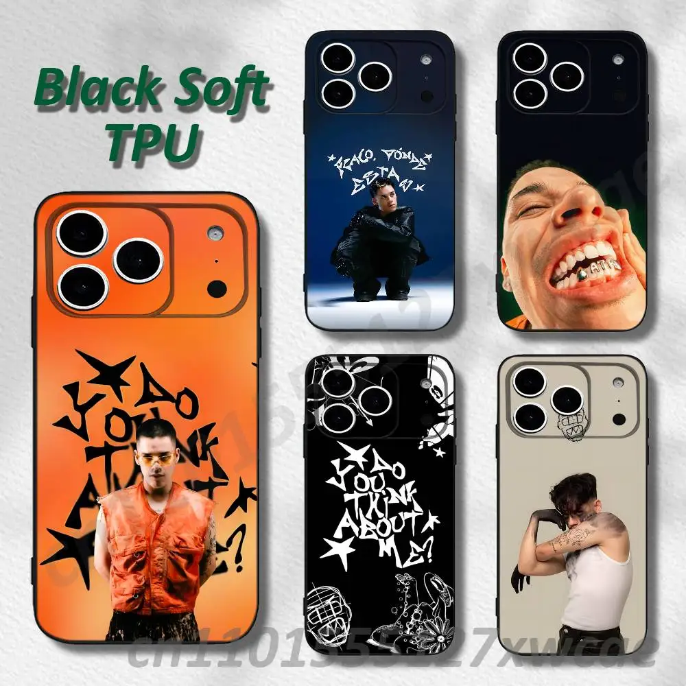 Фото Чехол для телефона Rapper Nsqk Roy ATP для iPhone 15,16,17,13,14,11,12,Pro,Max,Plus,E,Air,Mini, нескользящий, мягкий, Fundas №1