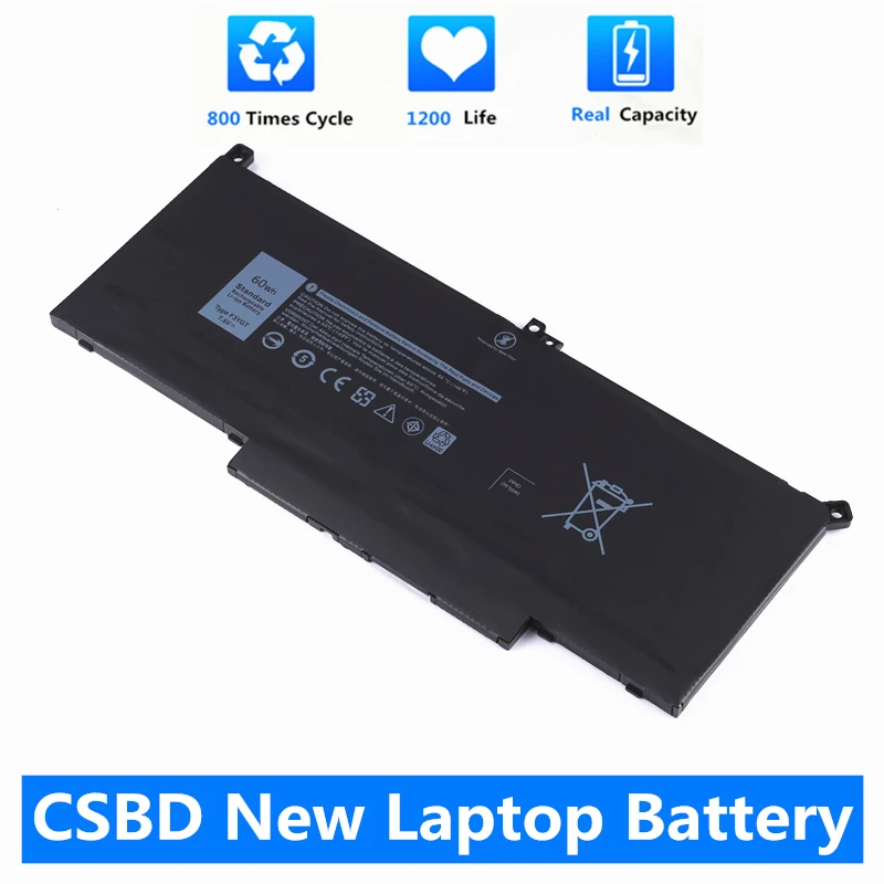 

Аккумуляторная батарея CSBD F3YGT для ноутбука Dell Latitude 12 7000 7280 7290 7380 7390 7490 7480 E7280 E7290 E7380 E7390 E7480 E7490 P73G001