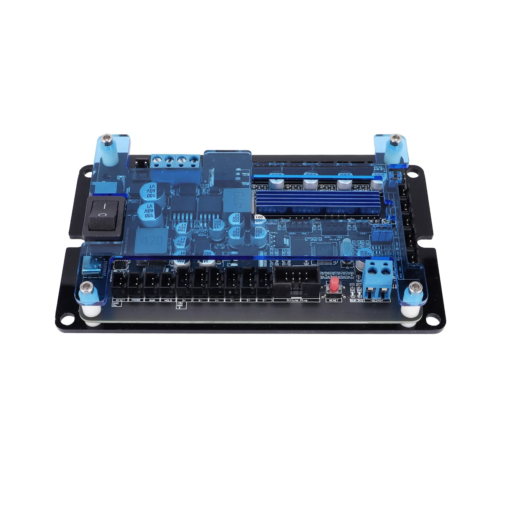 

GRBL Controller Control Board 3Axis Stepper Motor with Offline Double Y Axis USB Driver Board for CNC Engraver