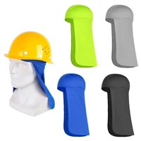 cycling sunshade cooling cap outdoor uv protection wide brim elastic hard hat with neck cover protector hiking fishing headscarf