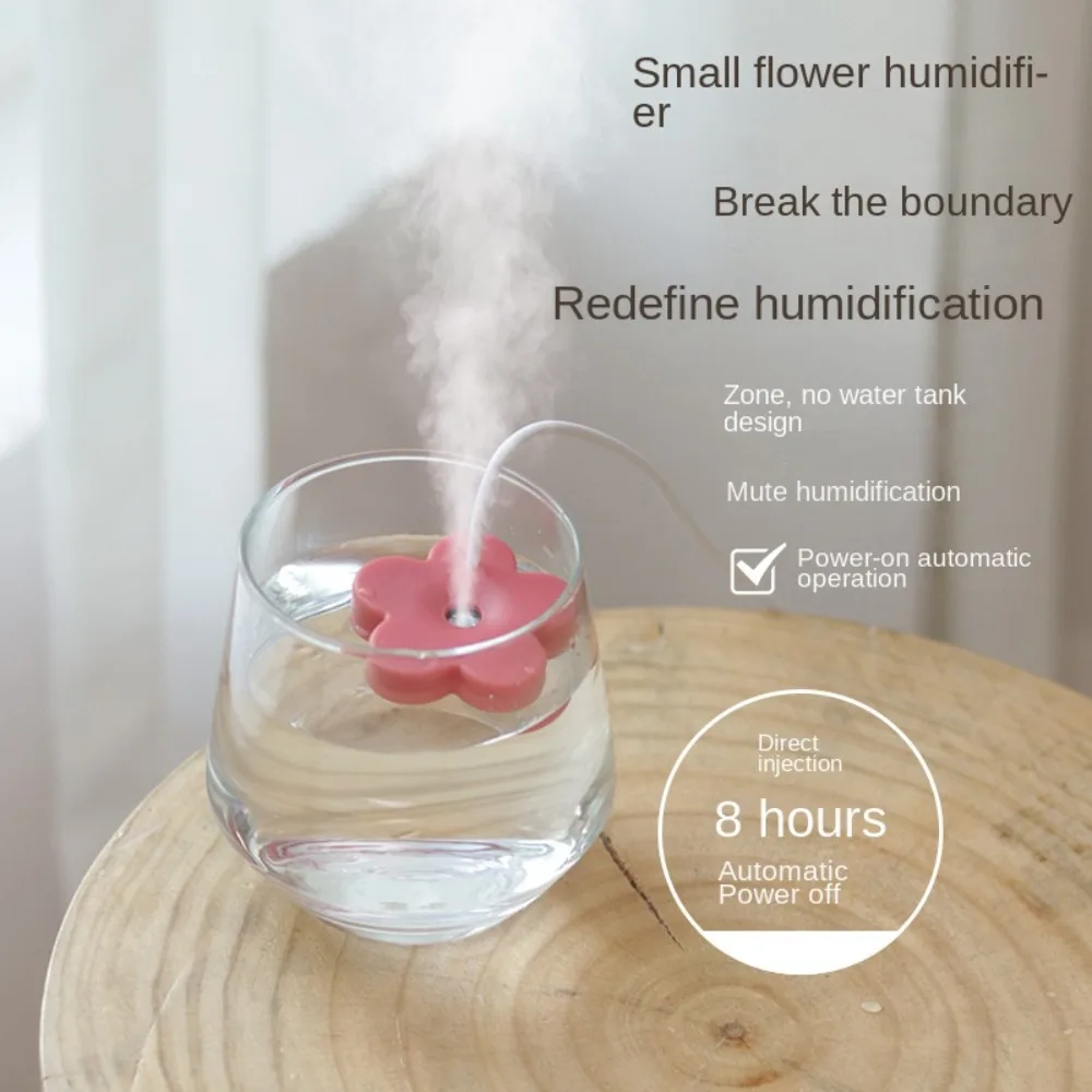 Portable Intelligent Timing Mini Mist Air Humidifie Flower Design Car Air Fresher Home Supply