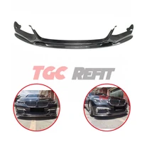 carbon fiber ac style front bumper chin lip spoiler lips protection cover trim kit for bmw 7 series g11 g12 prophase