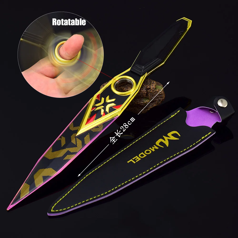 28 см Valorant Championship Kunai игровая периферийная модель оружия 2023 специальные эффекты