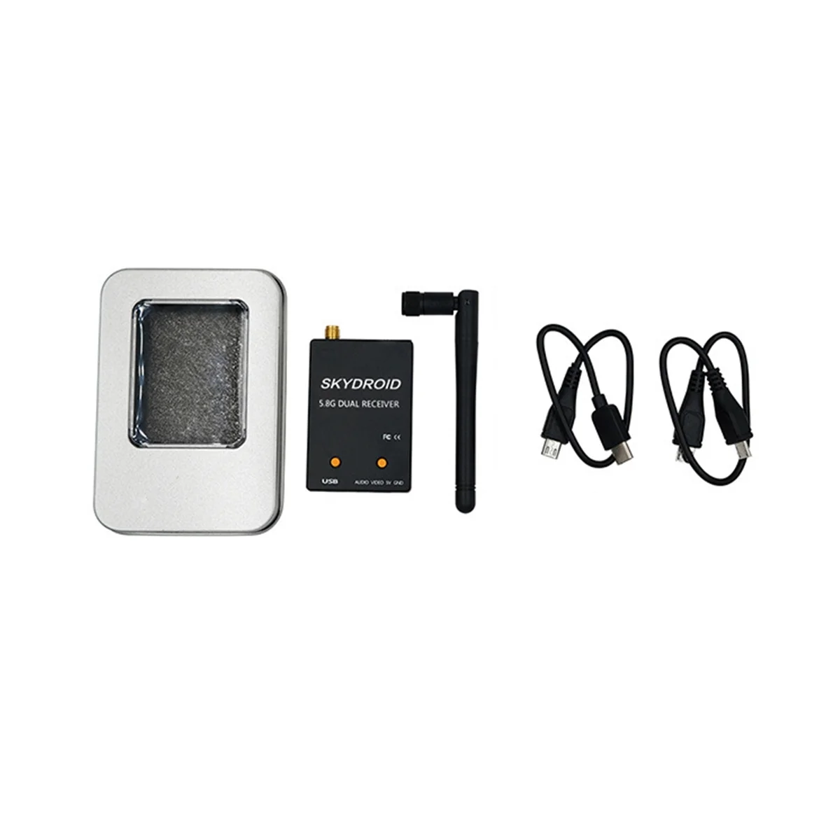 Skydroid UVC Мини FPV-приемник с одним управлением, OTG 5,8G 150CH канал передачи видео, передача сигнала внизу для телефона Android