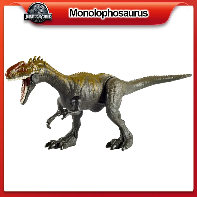 

Jurassic World Dinosaur Camp Cretaceous Monolophosaurus Savage Strike Dinosaurio Toys for Kids Birthday Christmas Gift GVG51