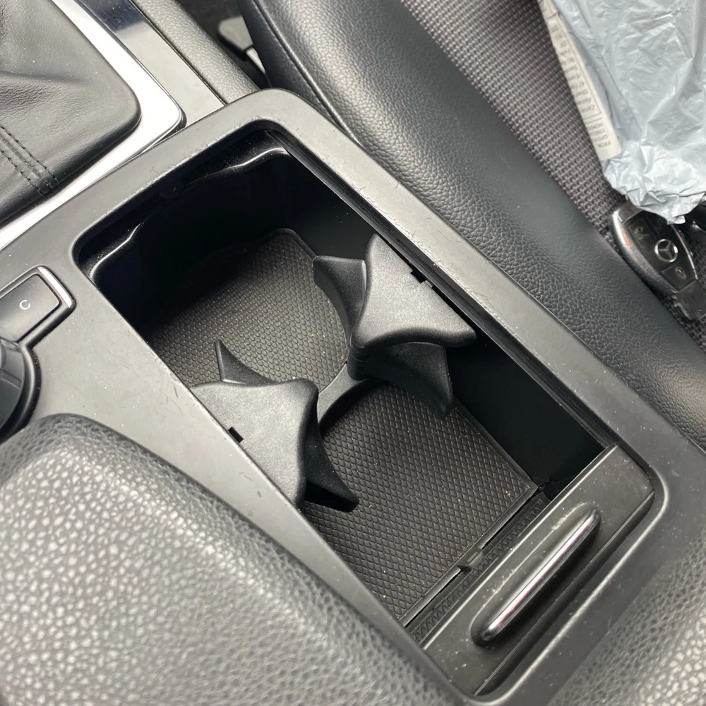 

Center Console Drinks Cup Holder for Mercedes-Benz C-Class W204 2007-2014 E-Class W212 W207 2009-2014