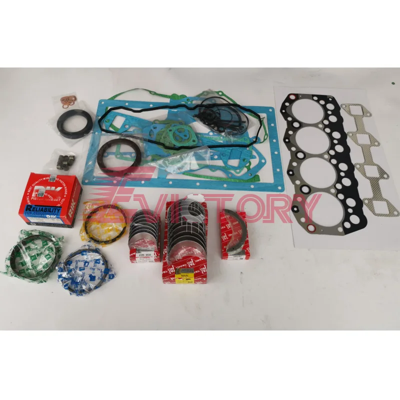 Для Perkins 804D 804D-33 804D-33T комплект капитального ремонта поршневое кольцо прокладок