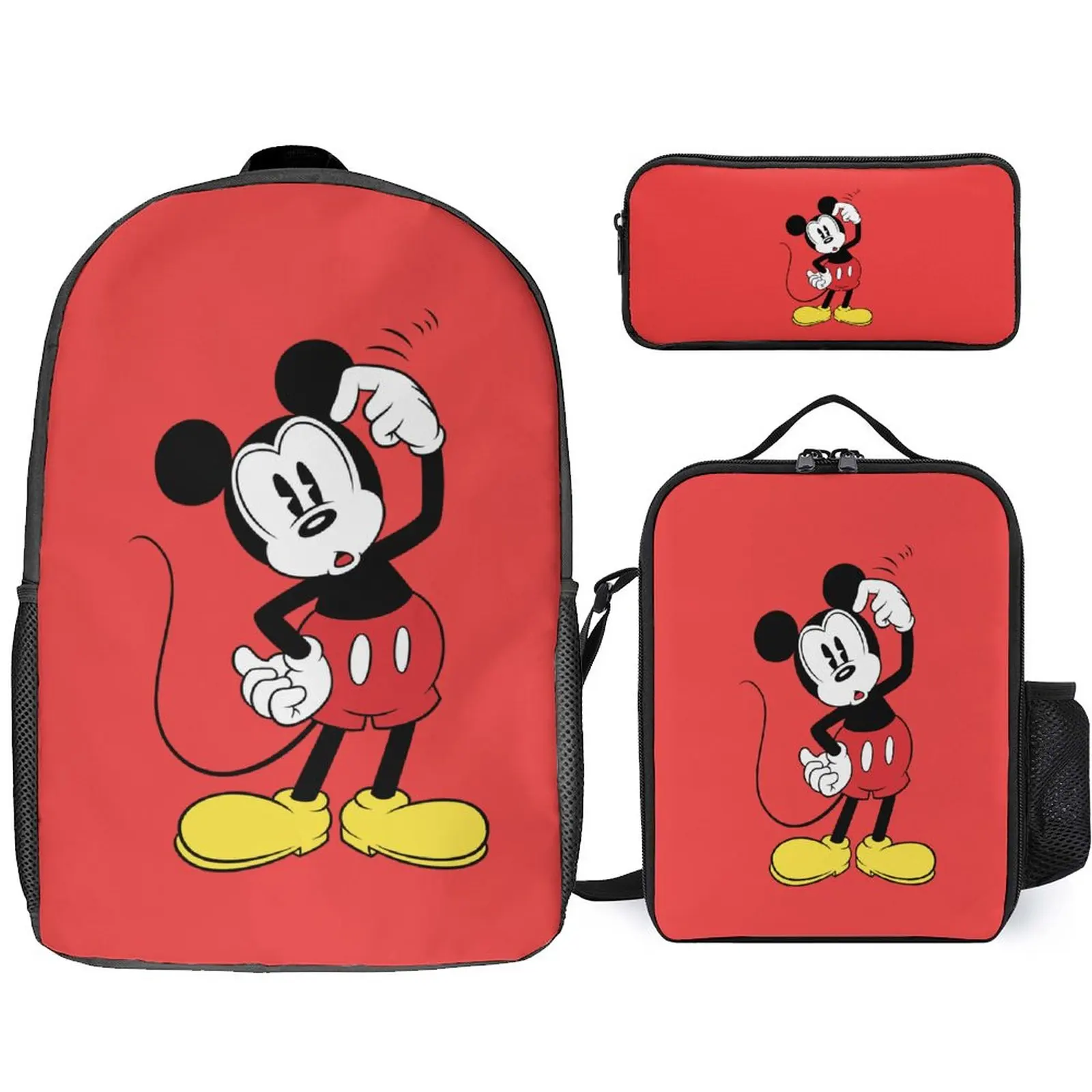 

Рюкзак большого объема с мультипликационным рисунком, школьный дорожный рюкзак