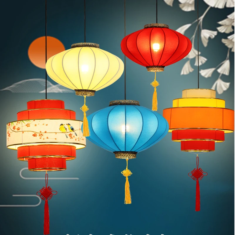

Новая китайская люстра в античном стиле, ретро-ресторан, дом для ресторана, гостиница, Китайский магазин горячих горшков, фонарь, дзен-фонарь
