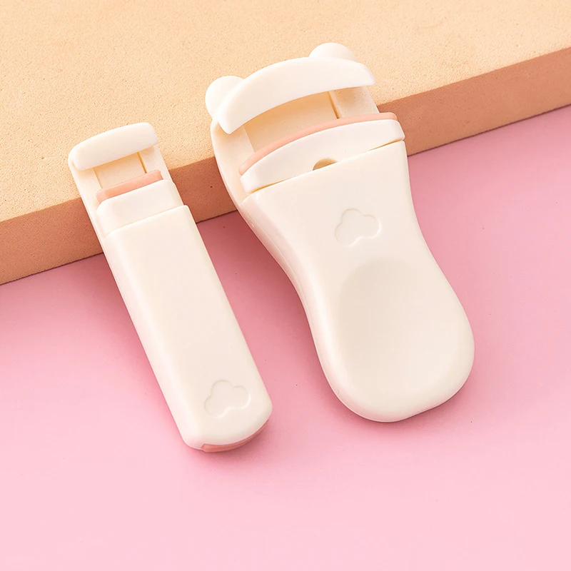 Щипцы для завивки ресниц начинающих мультяшный дизайн компактные портативные