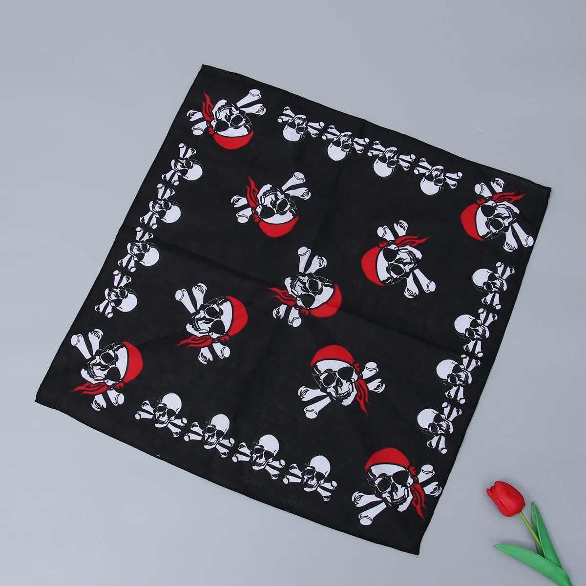 

6pcs Pirate Accessories Pirate Handkerchief Hiphop Hair Accessory for Kids Cosplay Party Decor Bandana