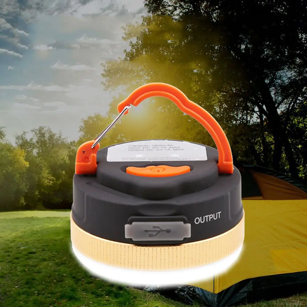 

Hiking Mini Outdoor LED USB Tent Lamp Camping Light Flashlight Hanging Lantern