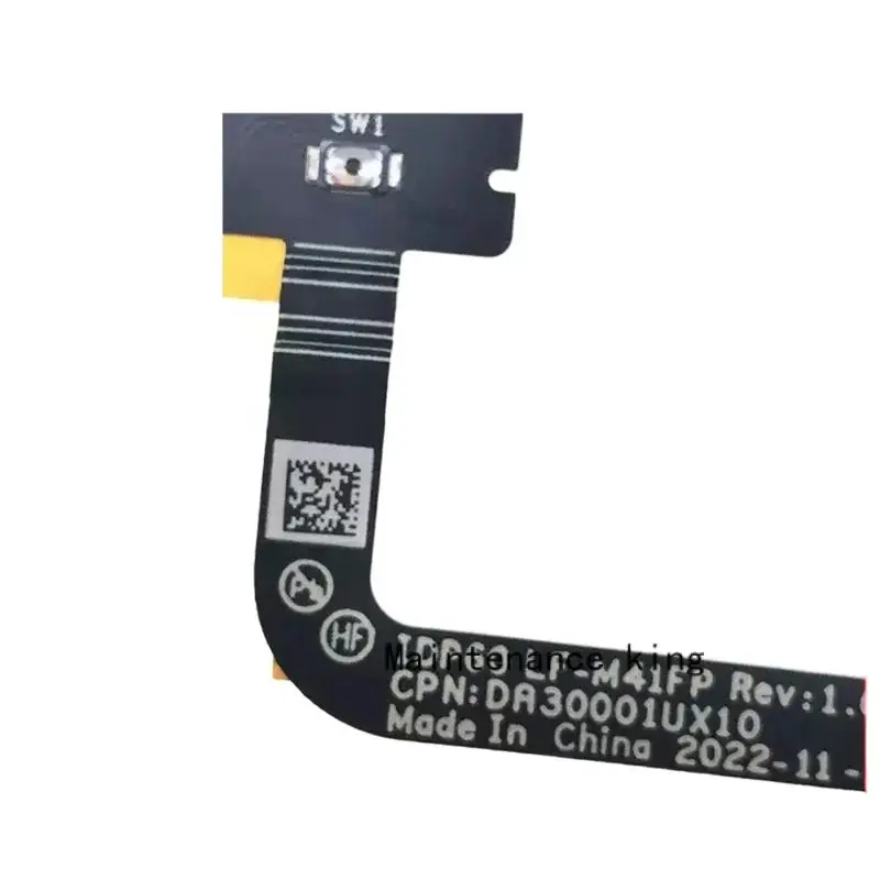 Фото FORNEW оригинальная кнопка питания для ноутбука Dell ALIENWARE x16 R1 X16 IDP60 LF-M41FP M JV7H 0MJV7H DA30001UX10 №4