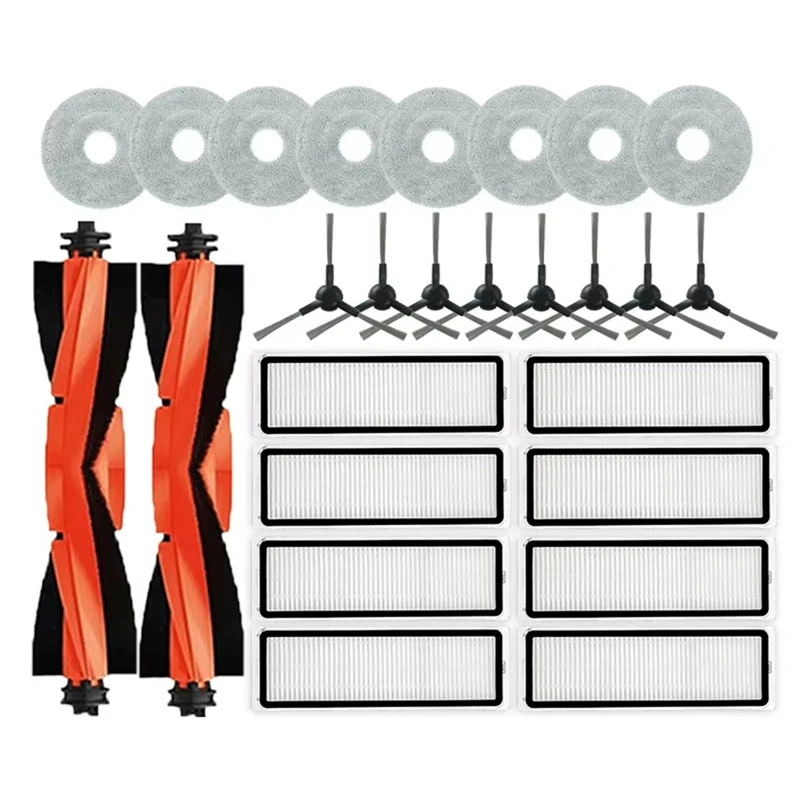 Compatible For Xiaomi Robot Vacuum S20+ / S10 Plus B108GL B108CN B113CN Parts Accessories Filter Main Side Brush Mop
