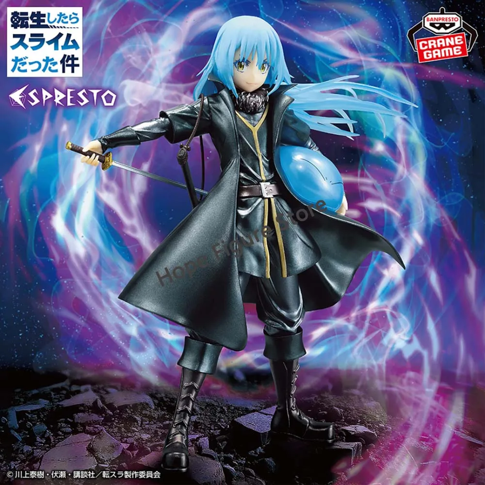 Фото В наличии оригинальная фигурка BANPRESTO ESPRESTO That Time I Got Reincarnated as a Slime Rimuru Tempest, аниме-модель, оригинальная игрушка в штучной упаковке №2