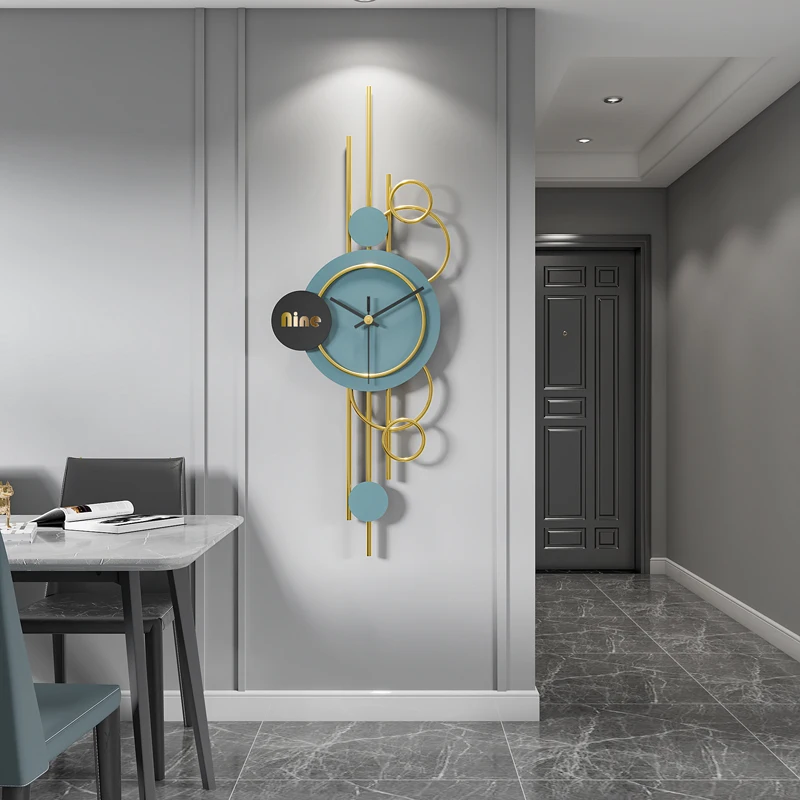 

Metal 3d Wall Clocks Art Large Living Desk Machinery Mechanism Wall Clocks Large Big Horloges Murales Interior Deco WW50WC